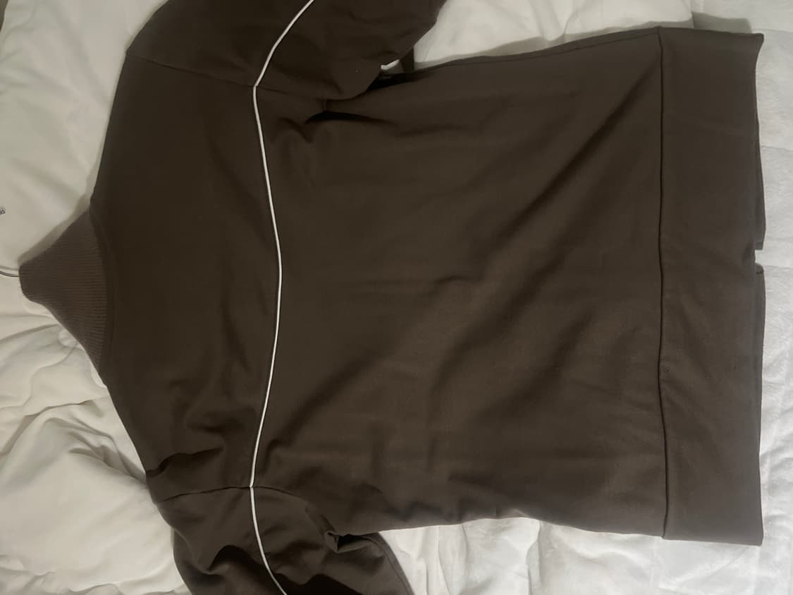 빈티지 나이키 카키 져지 집업 상품이미지2