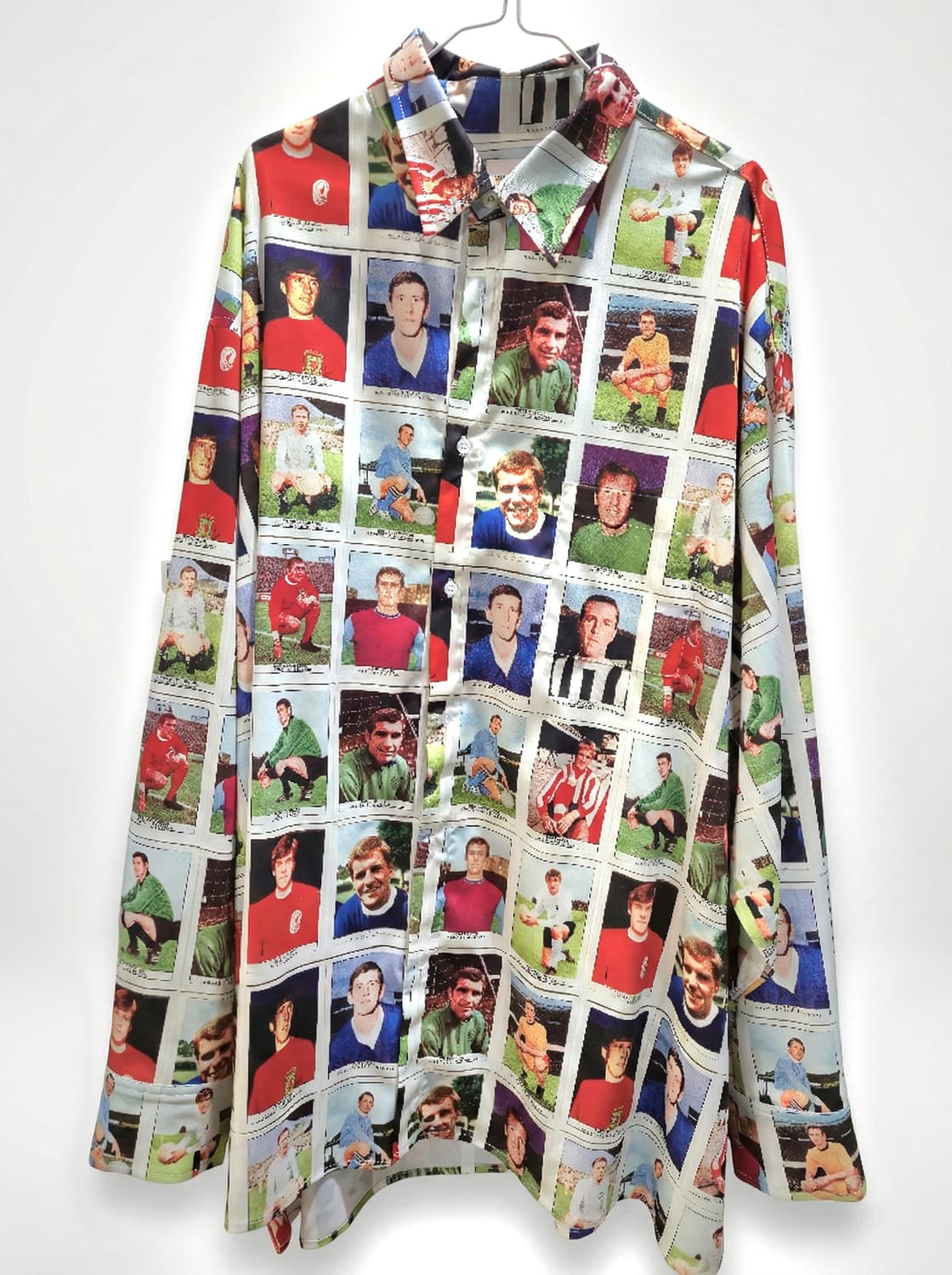 오버핏 프린트 셔츠 상품이미지2