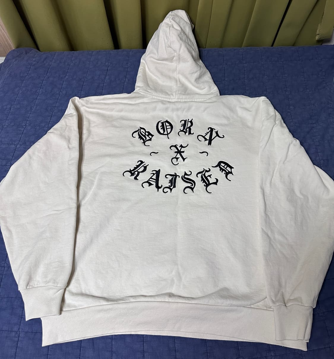 Born x Raised 로고 자수 후드티 상품이미지2