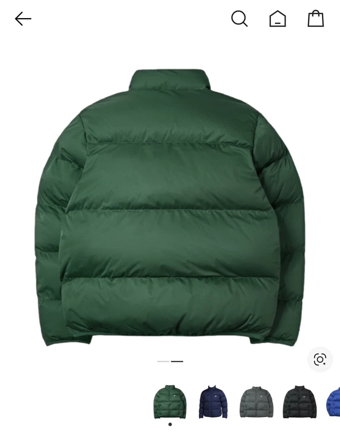 나이키 nsw 패딩 자켓 퍼-아시아 상품이미지2