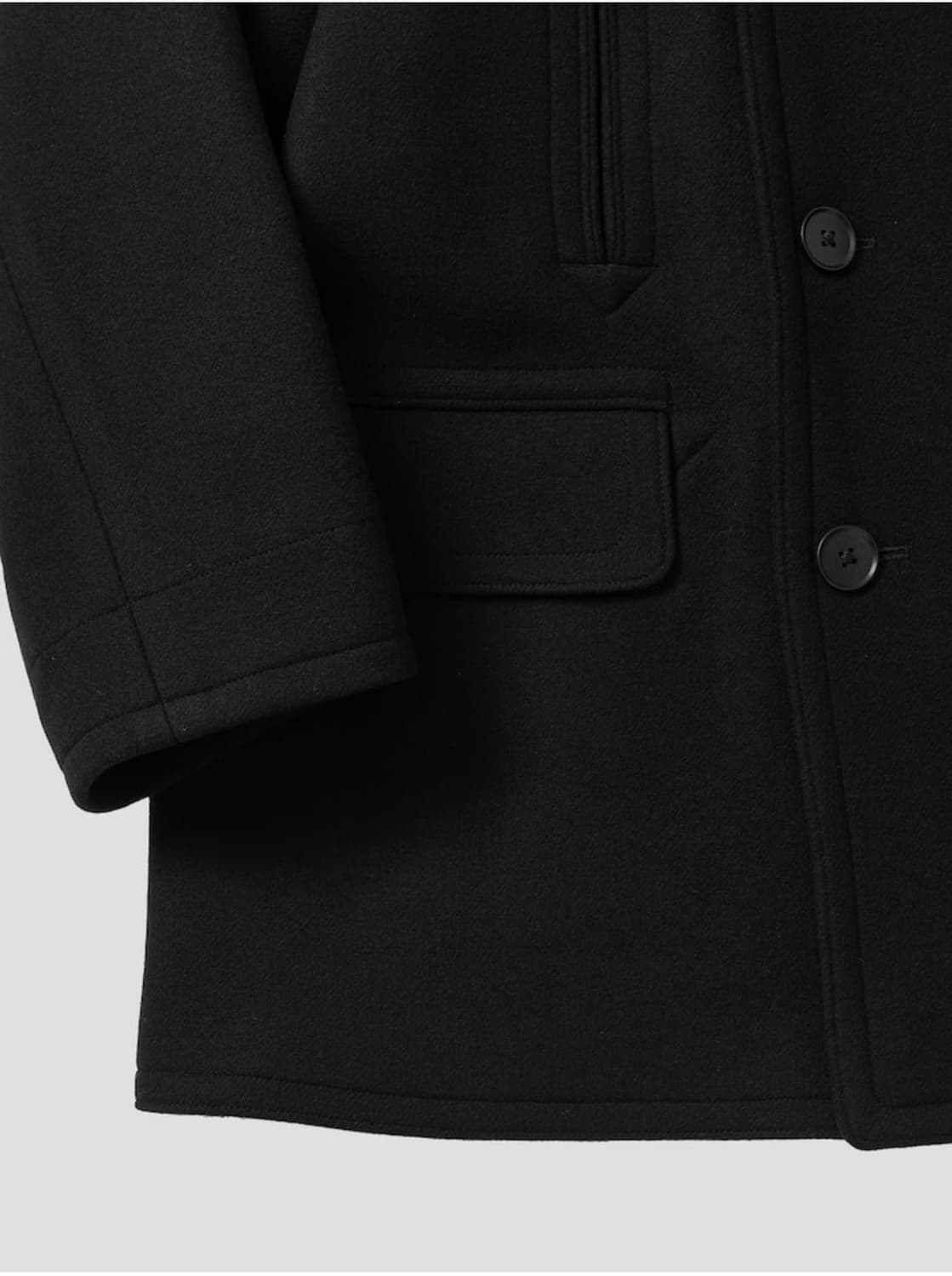 KAPTAIN SUNSHINE 피코트 블랙 6사이즈 (한국 한정) 상품이미지4