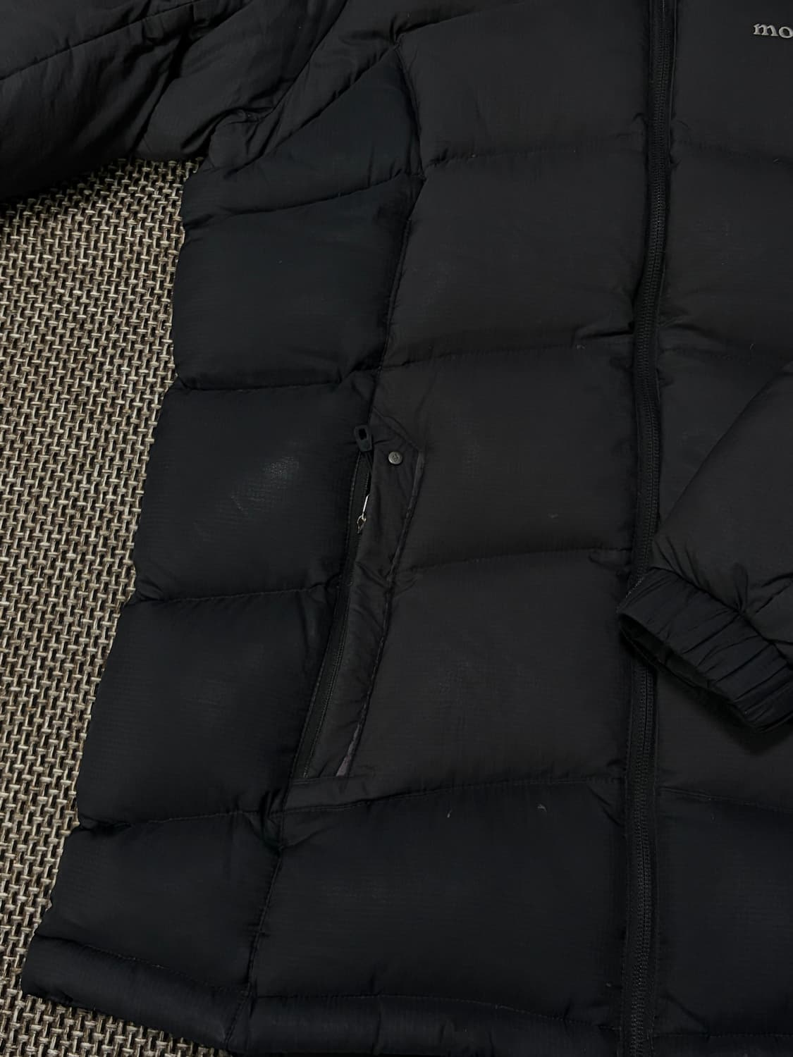 몽벨 푸퍼 패딩 블랙 상품이미지4