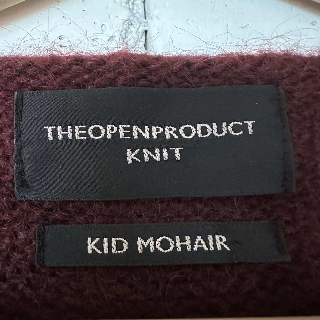 우먼free 더오픈프로덕트 모헤어 니트 상품이미지3