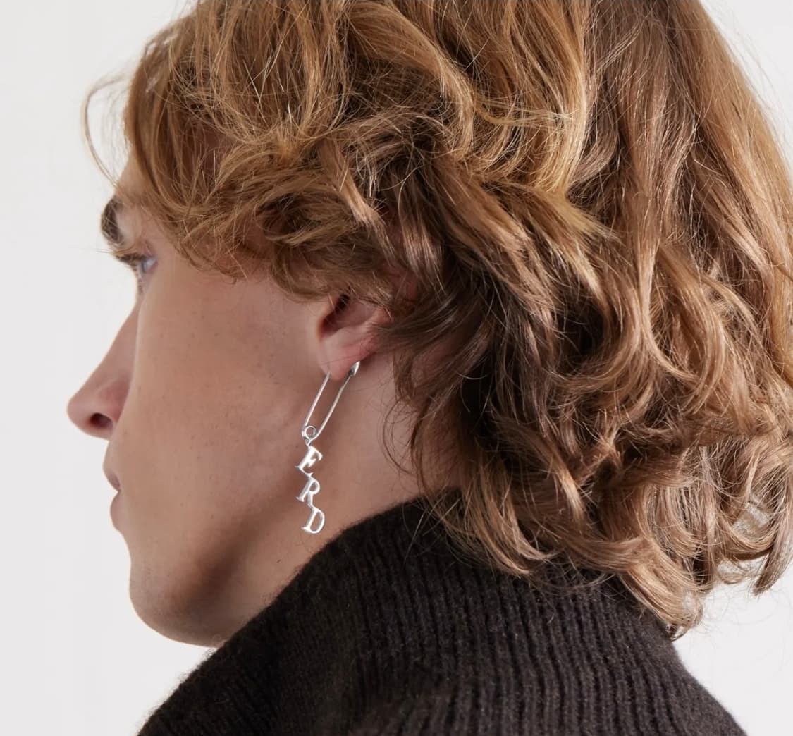 ERD 참 세이프티핀 귀걸이 상품이미지3