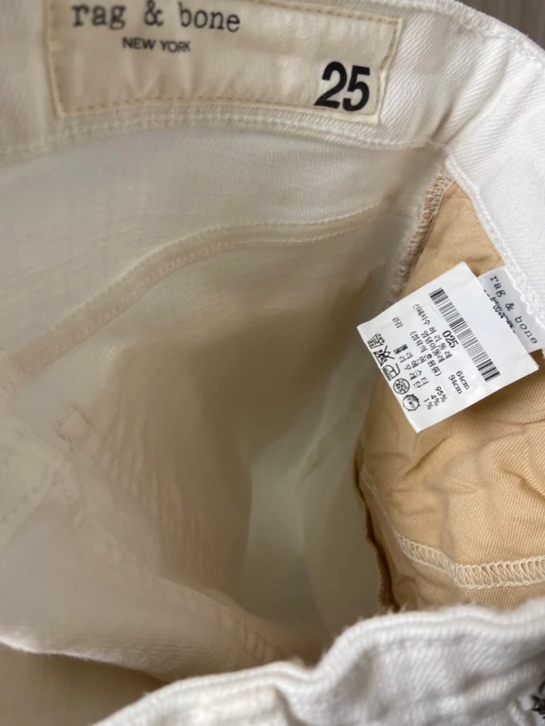 랙앤본 니나 하이라이즈 앵클 플레어 진 (미착용) 상품이미지3