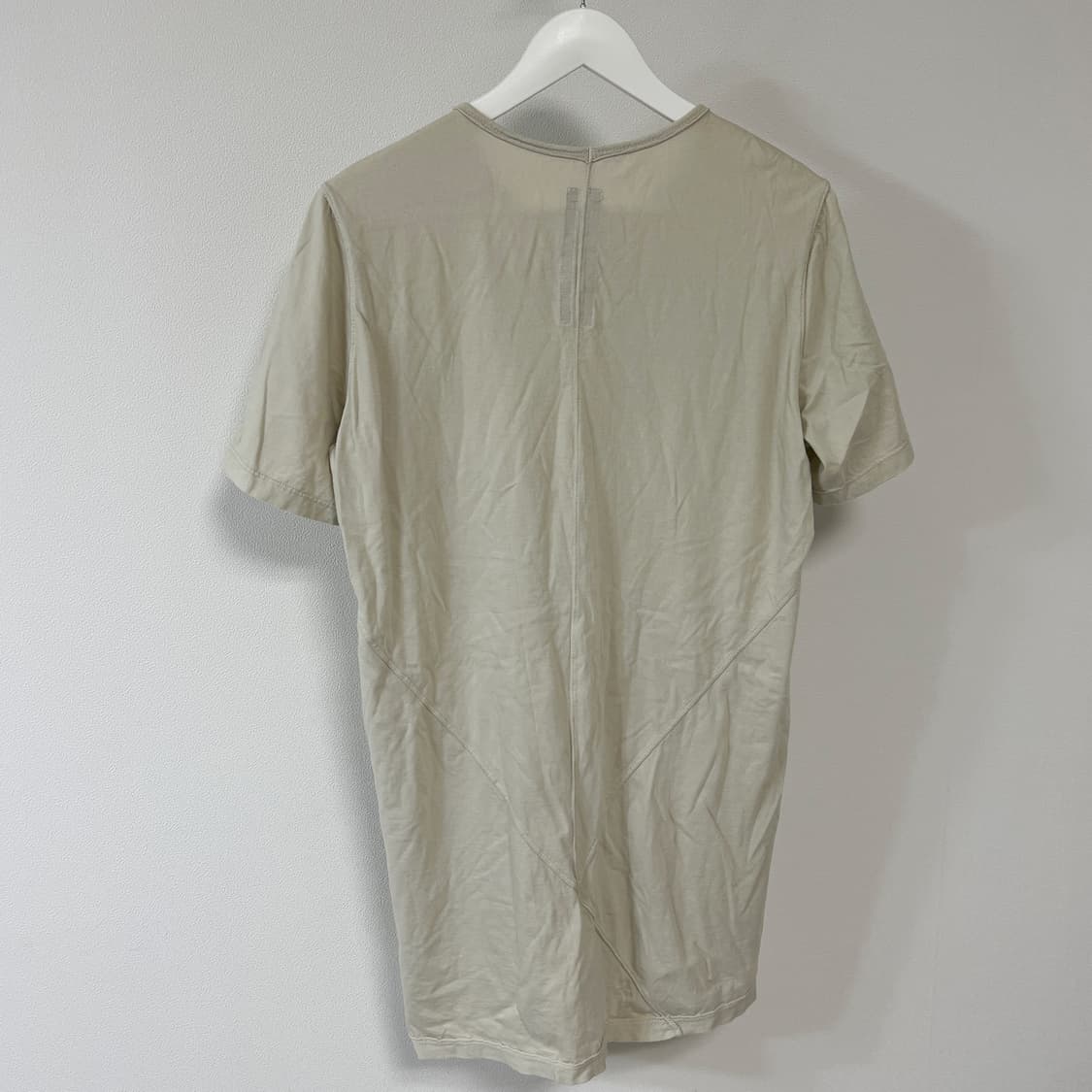 릭오웬스 16SS 다크쉐도우 절개 레벨 티셔츠 펄 상품이미지4