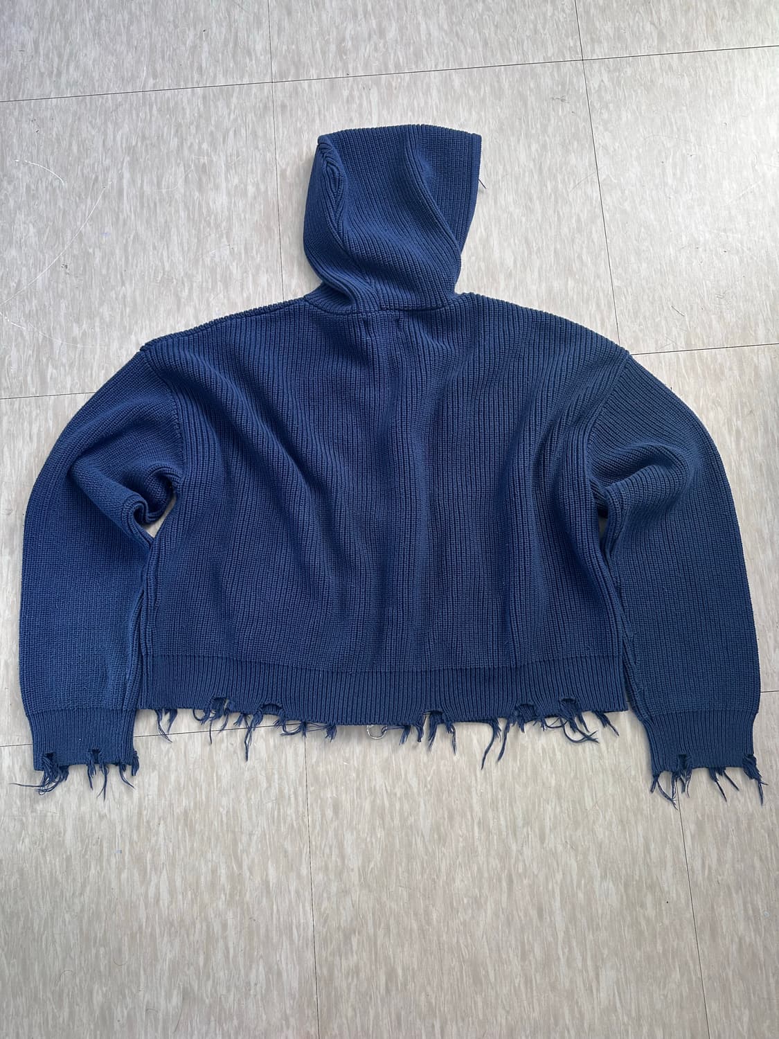 scuffers 네이비 니트집업 상품이미지4