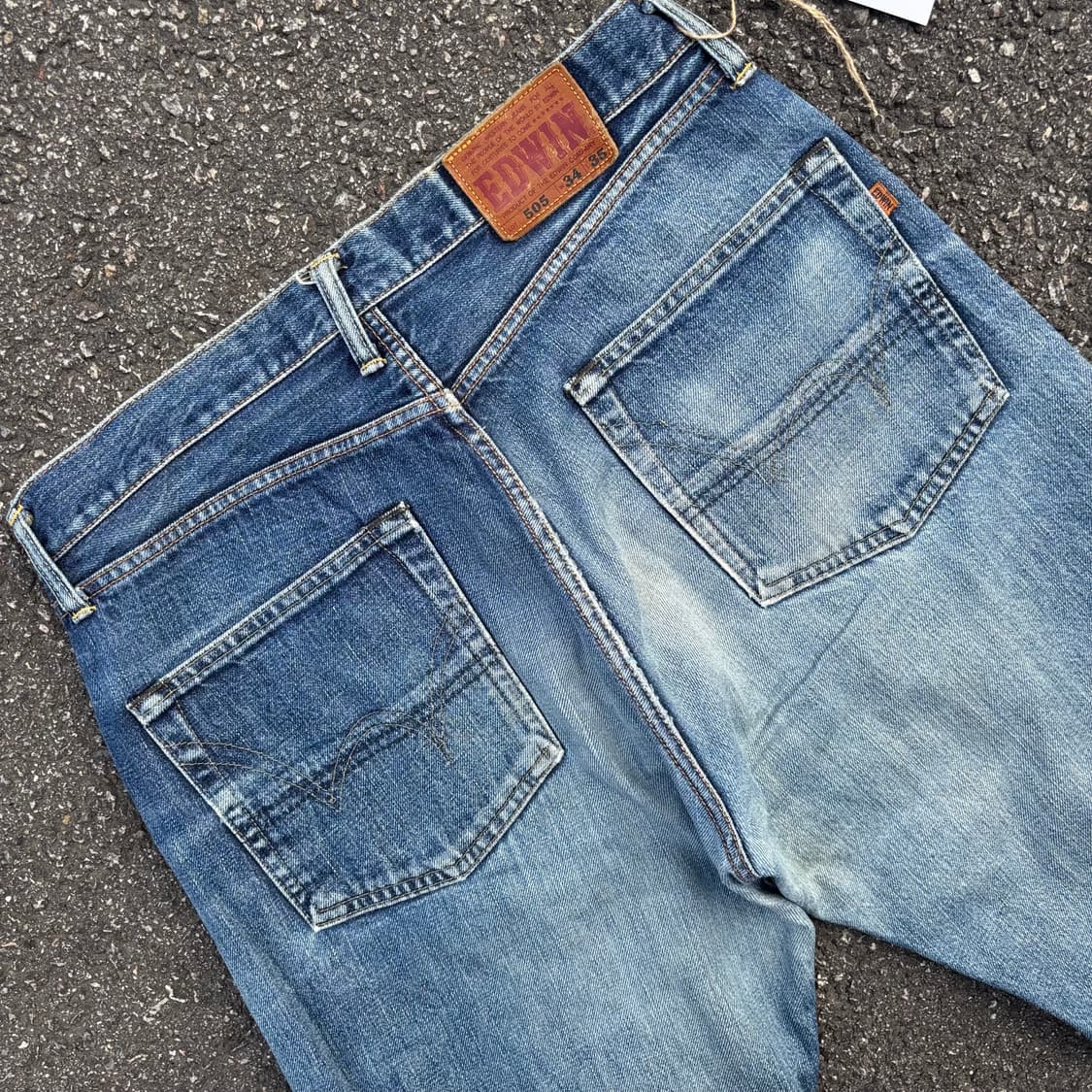 일본 에드윈 505 셀비지 데님 팬츠 상품이미지10