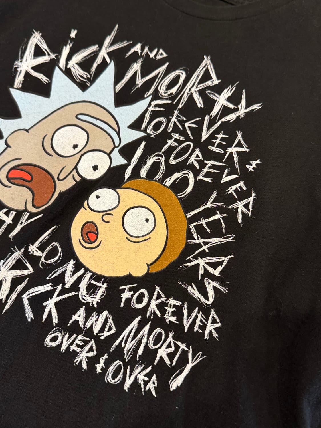Rick and Morty 릭앤모티 카툰 반팔 티셔츠 상품이미지5