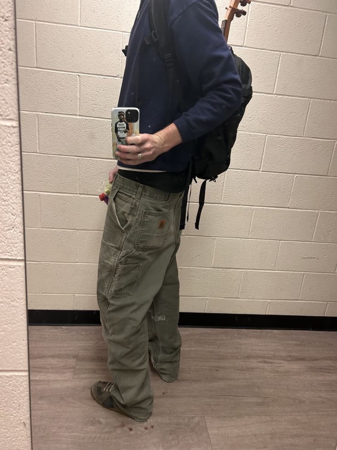 칼하트 모스그린 더블니 카펜터 팬츠 B01MOS 상품이미지1