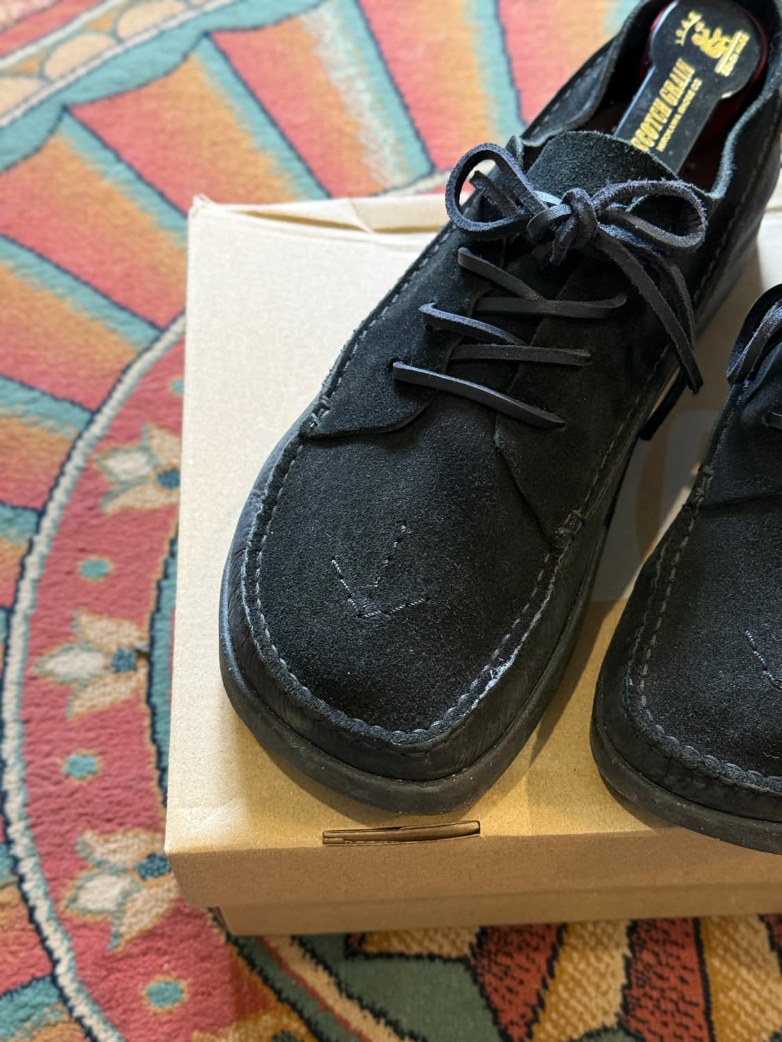 Nigel Cabourn x YOGI FINN2 스웨이드 모카신 슈즈 상품이미지2
