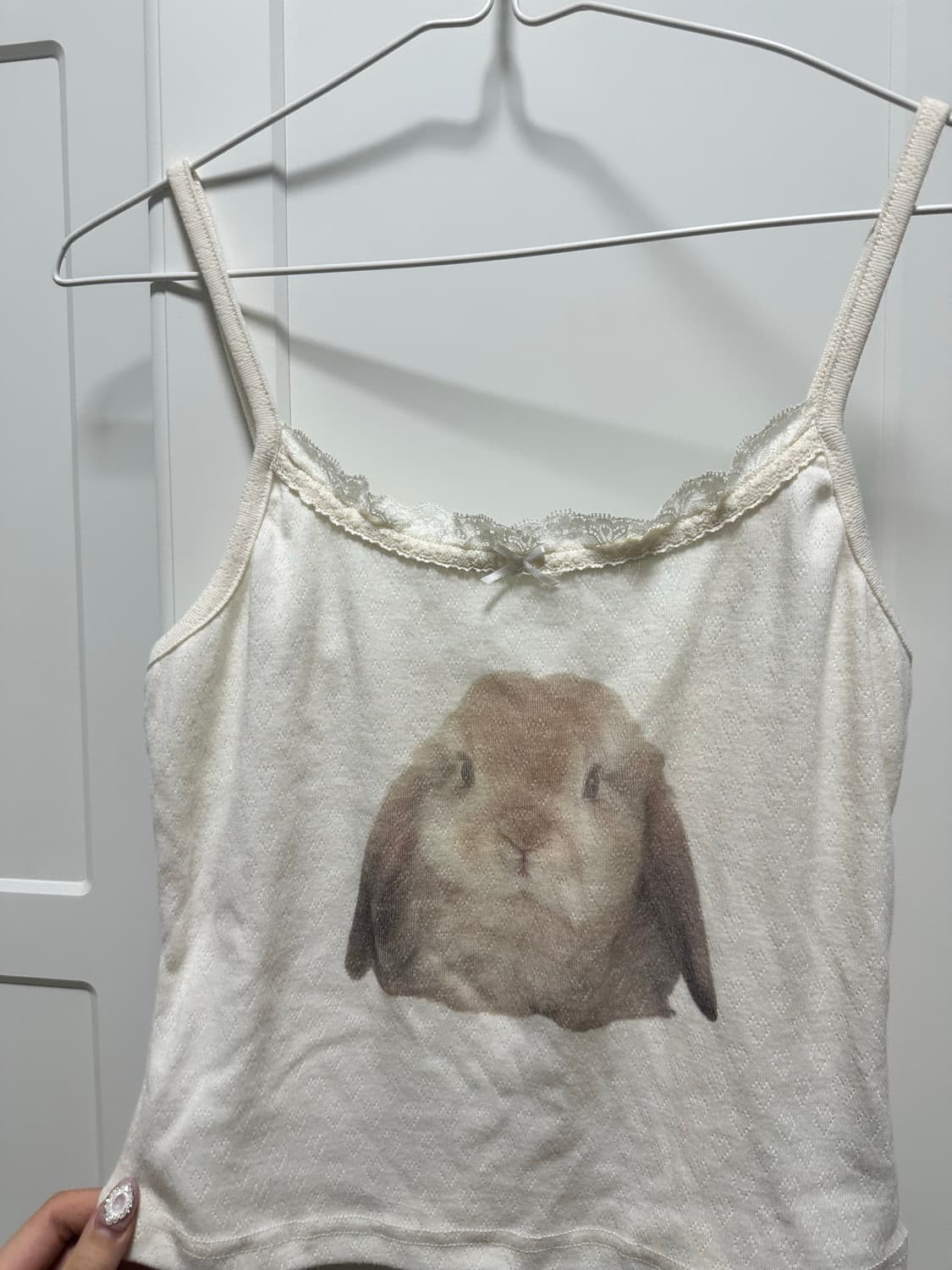 사이다 cider 토끼 나시 슬리브리스 s 에이블리 지그재그 상품이미지4