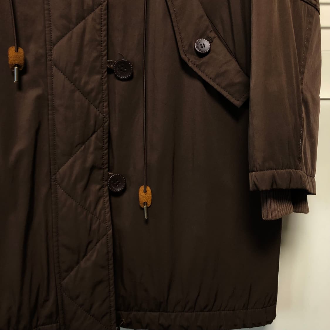 버버리 퀄팅자켓 버버리런던 자켓 누빔 코트 상품이미지3