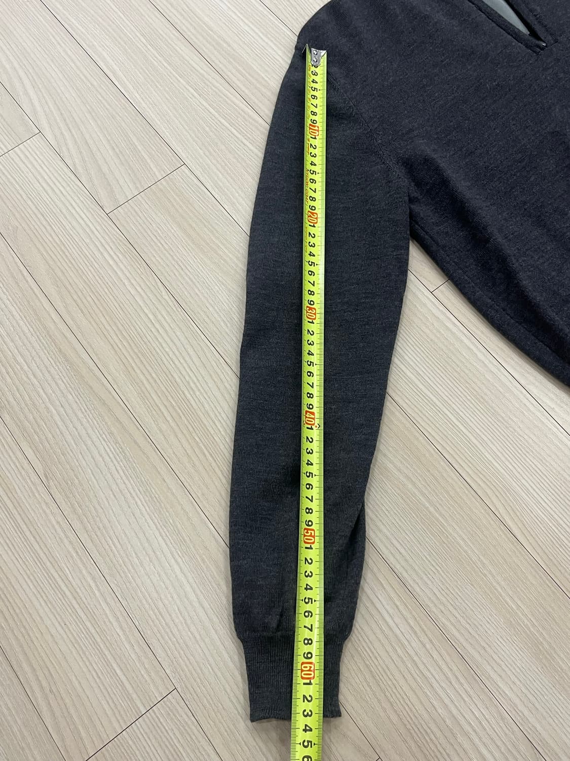 라코스테 하프넥 니트 그레이 상품이미지6