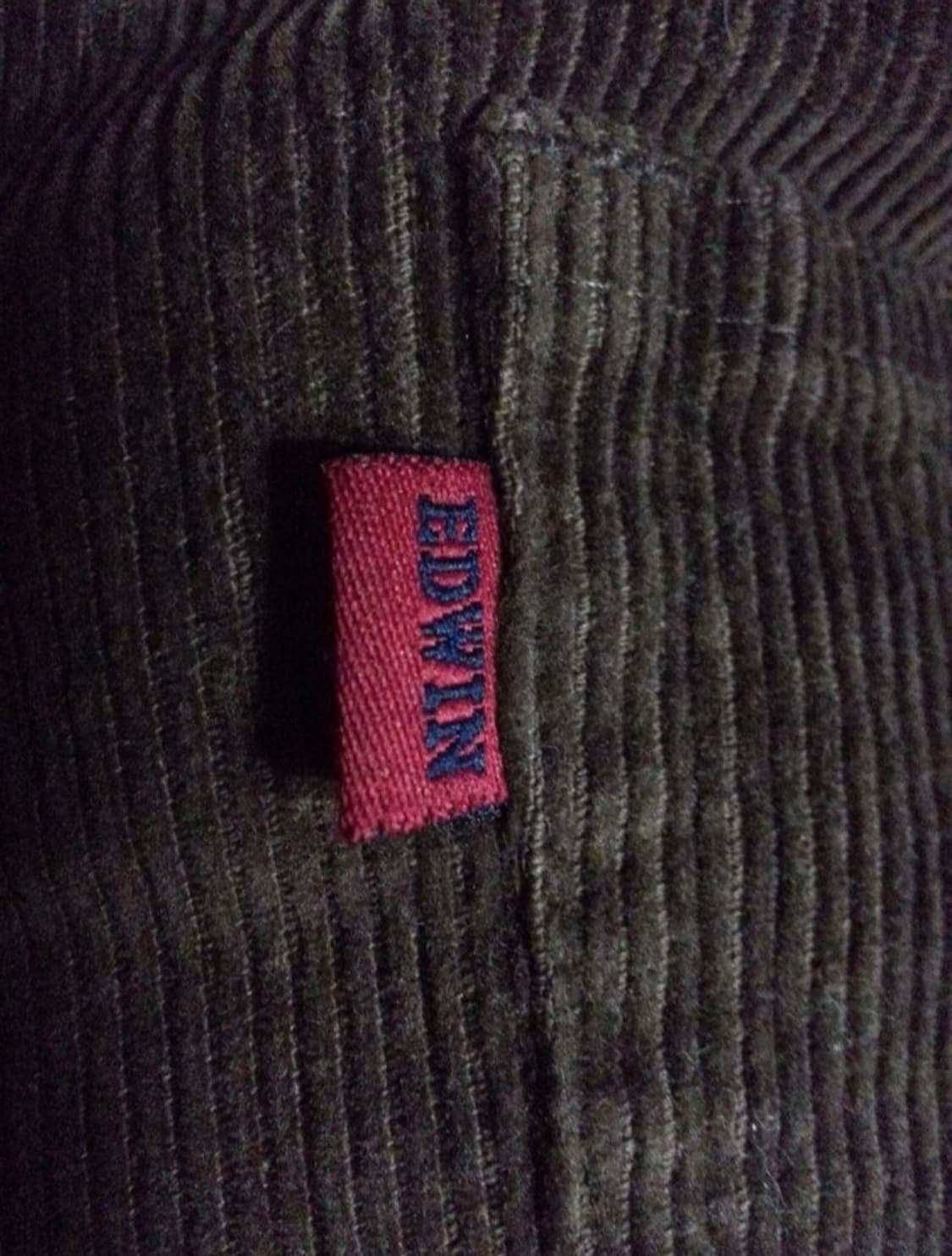 에드윈 골덴 팬츠 밤갈색 32인치 상품이미지4