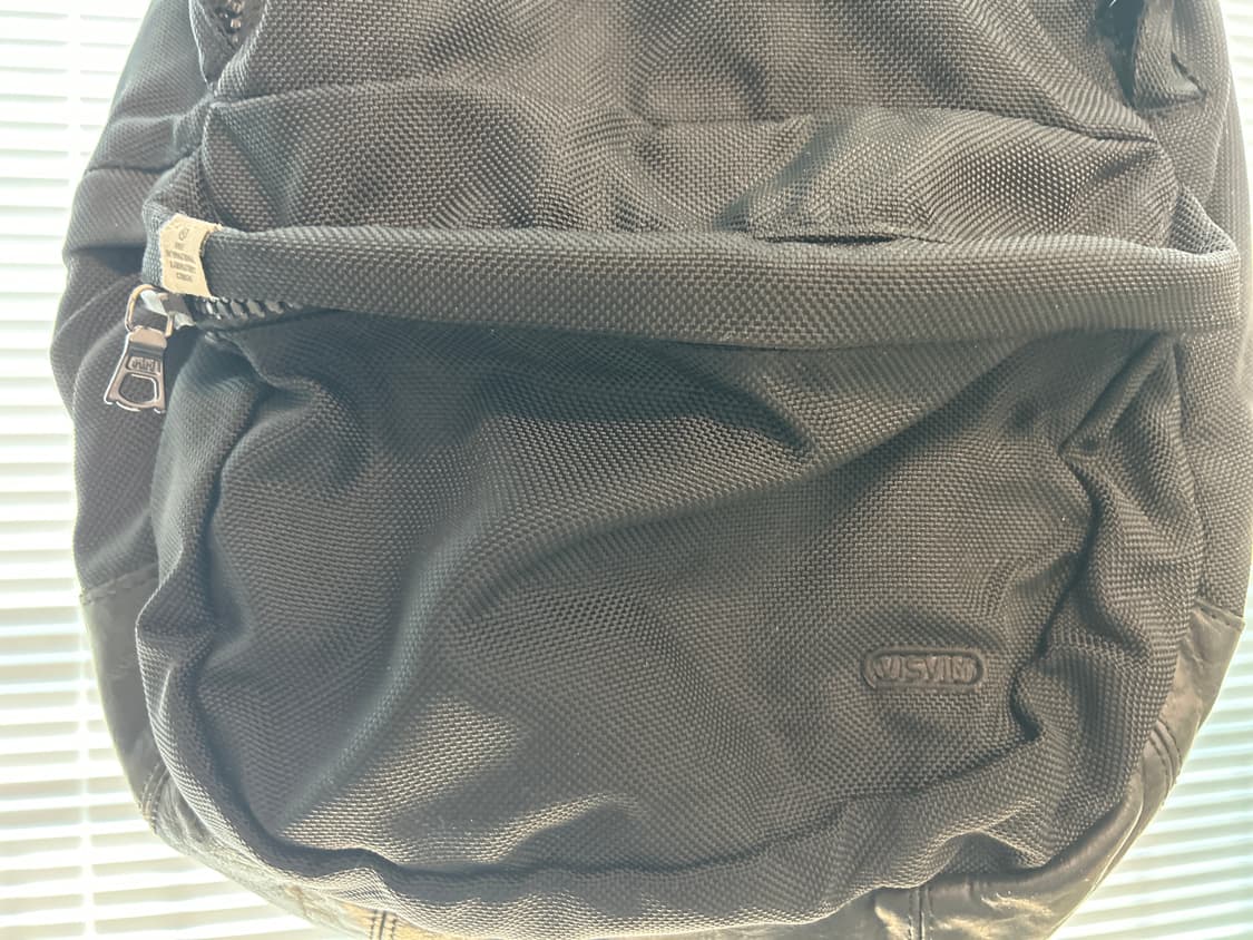 VISVIM 올드비즈빔 발리스틱22L 올블랙 레더 백팩 상품이미지3