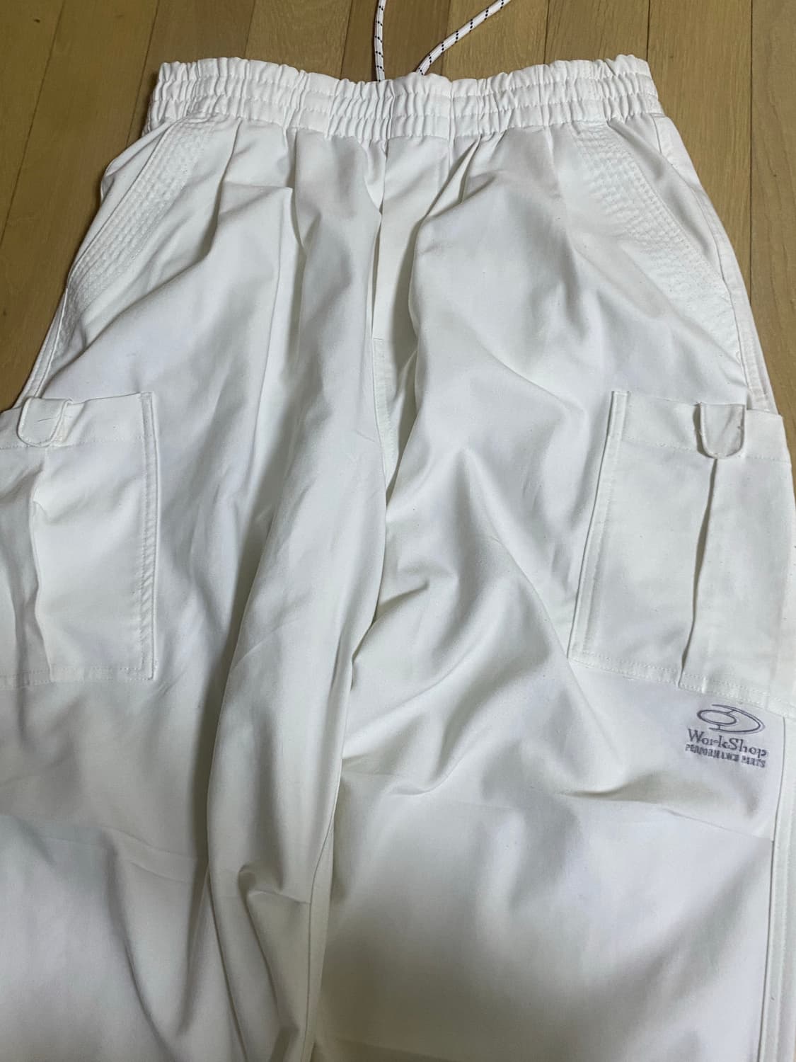 트래블 카고팬츠 화이트 상품이미지2