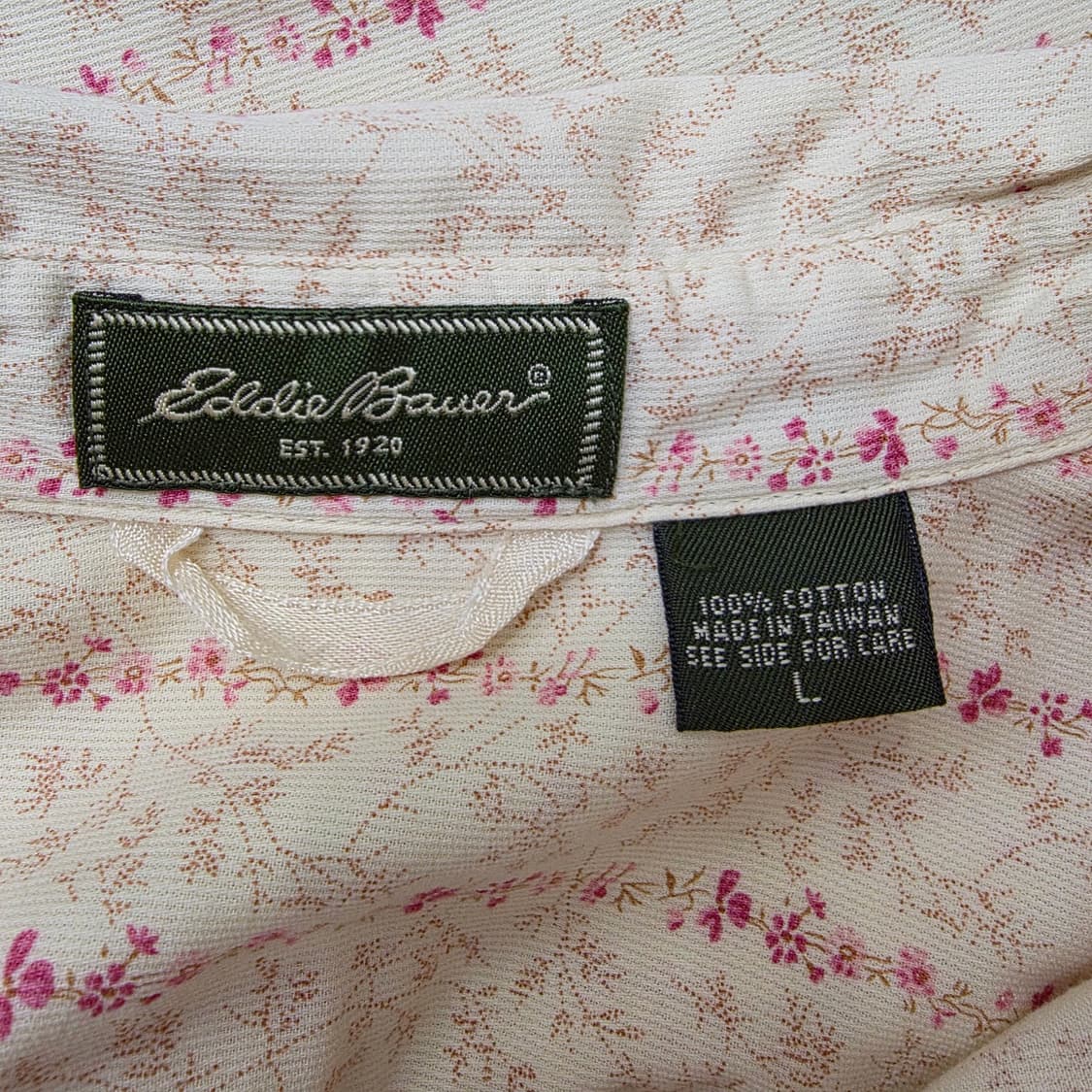 에디바우어 플라워 스트라이프 코튼 셔츠 상품이미지9