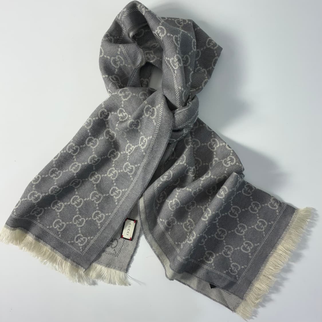 Gucci 구찌 신형 자카드 울실크 스카프 머플러 상품이미지2