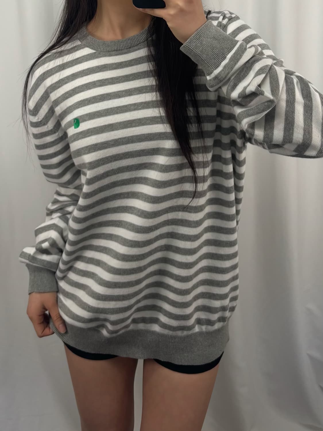 칼하트 그레이 스트라이프 니트 상품이미지2