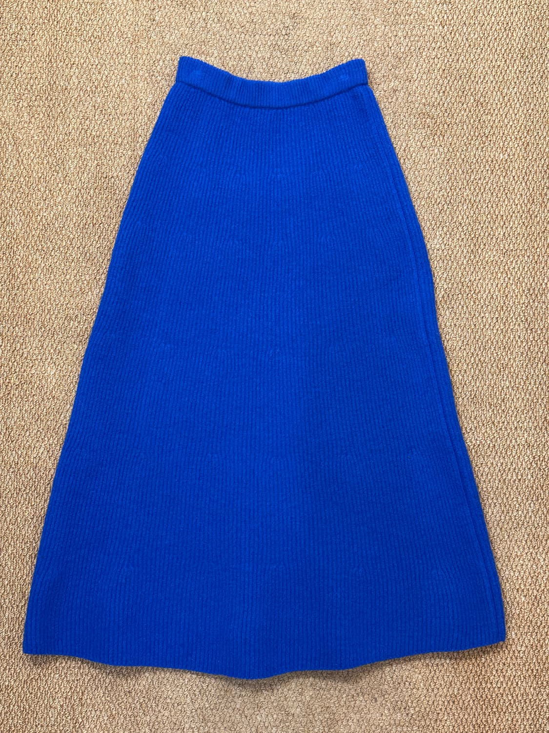Auralee French Merino Rib Knit Skirt 상품이미지3