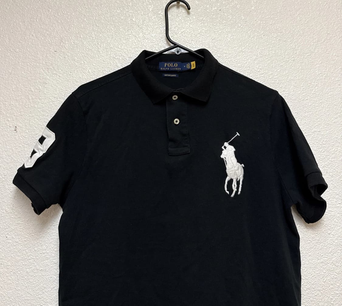 폴로 빅 포니 카라티 블랙 상품이미지6