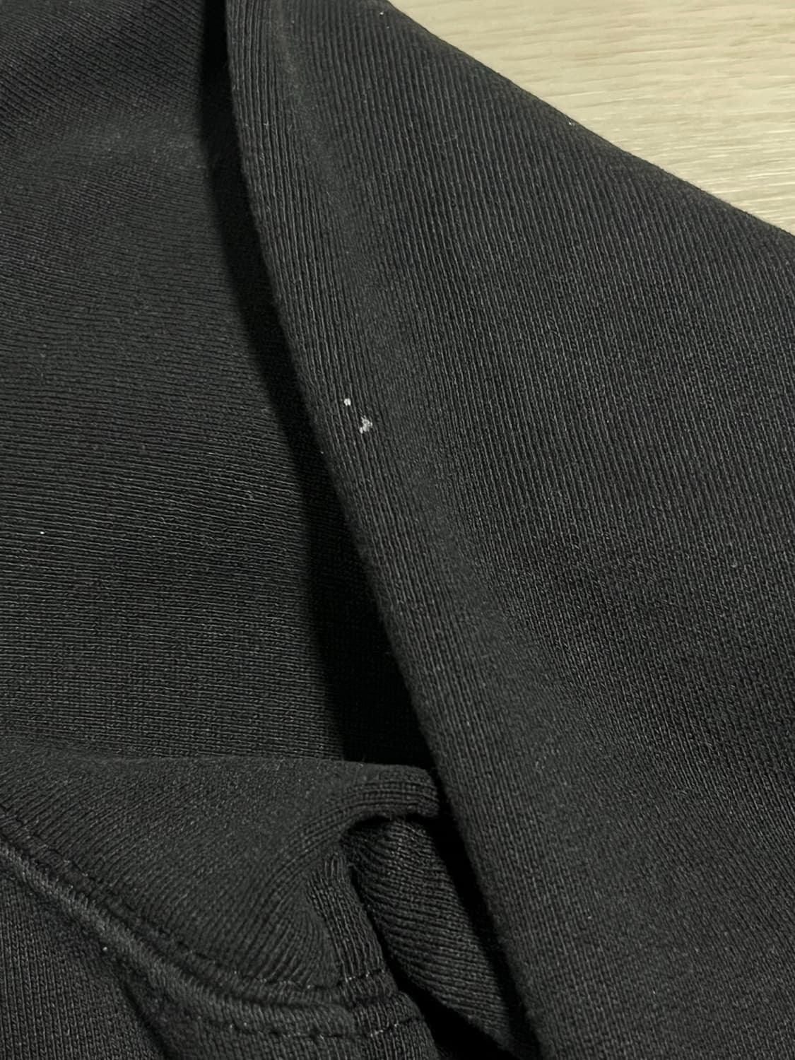 스투시 베이직 후드집업 블랙 M 상품이미지7