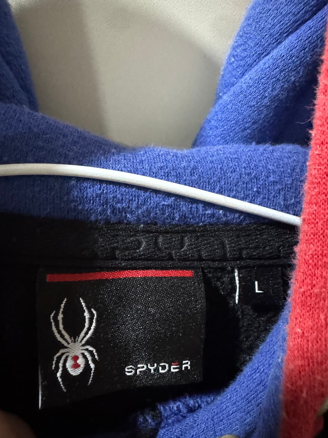 [100] 스파이더 멀티컬러 기모 후드티 상품이미지4