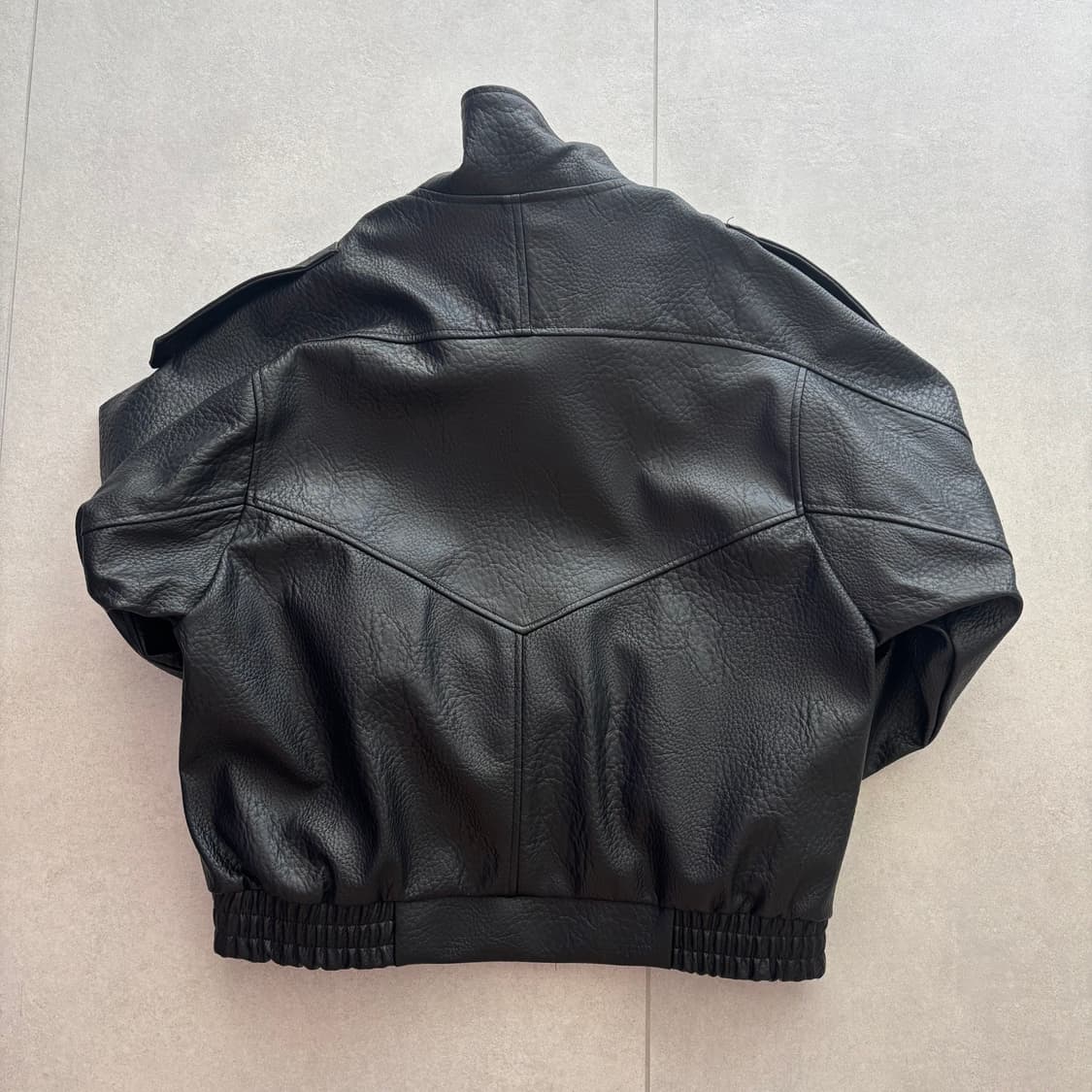 [XL] 자라 포우 레더 자켓 상품이미지3