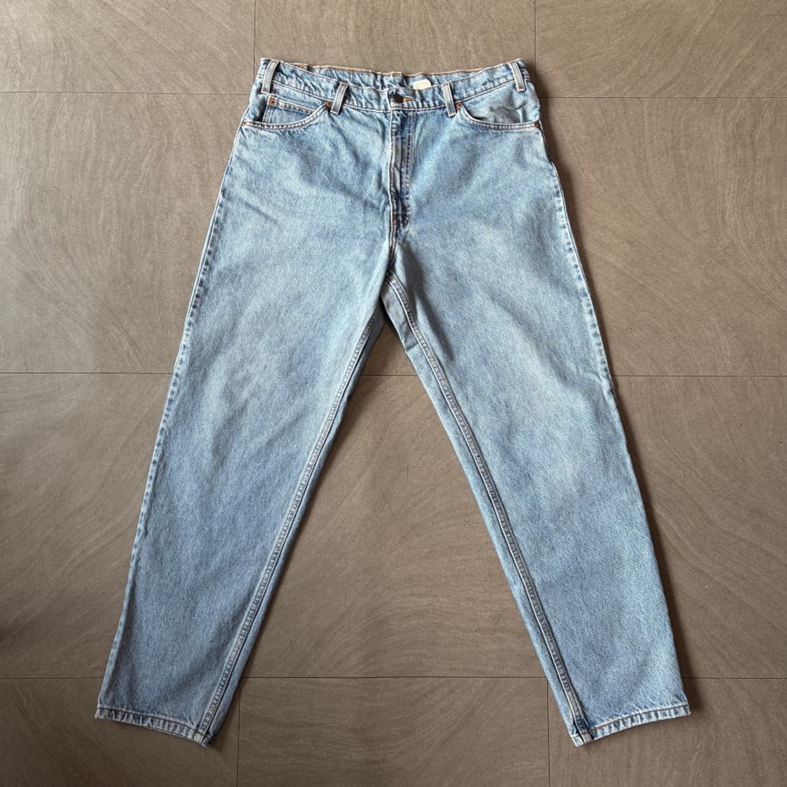 95년 생산 리바이스 550 데님 오렌지탭 팬츠  상품이미지1