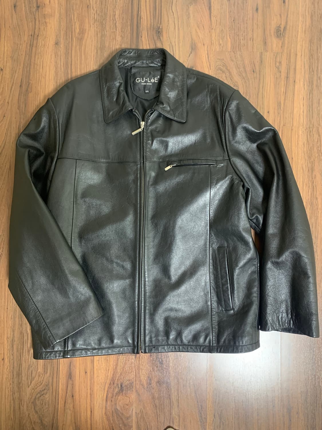 00s 소가죽 레더자켓 상품이미지1