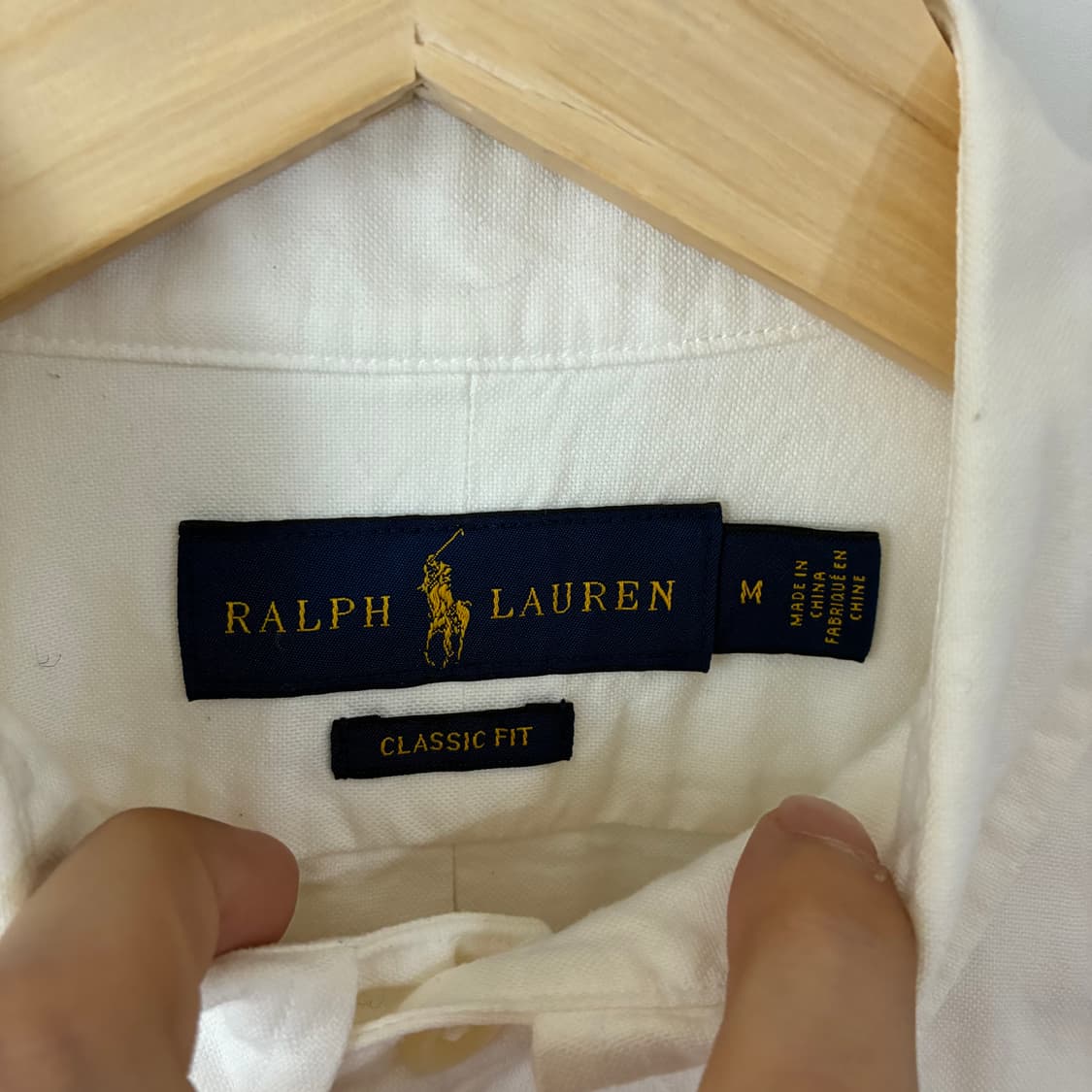 폴로 화이트 셔츠 상품이미지4