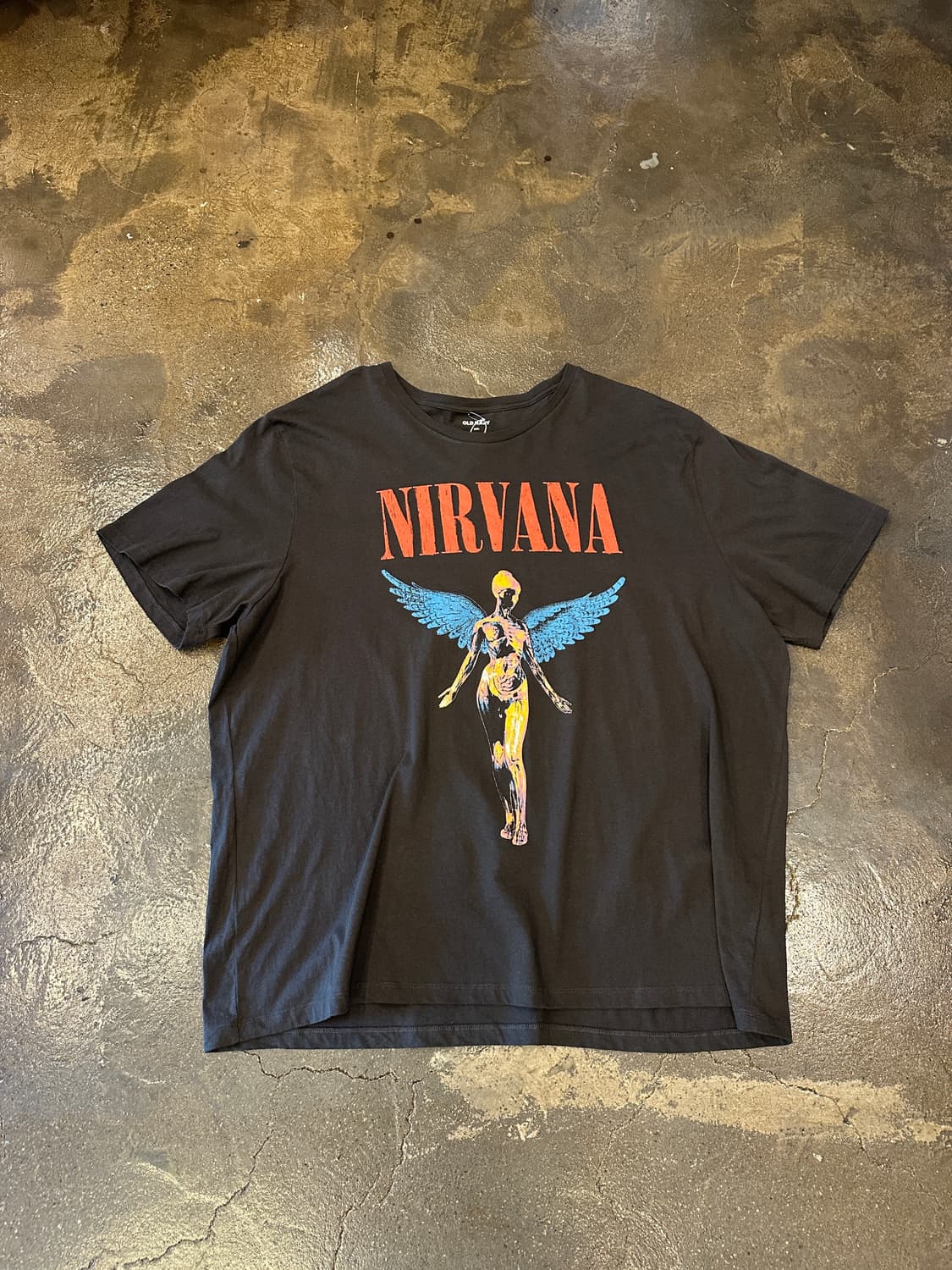 OLD NAVY NURVANA 너바나 밴드티 XXXL 상품이미지1