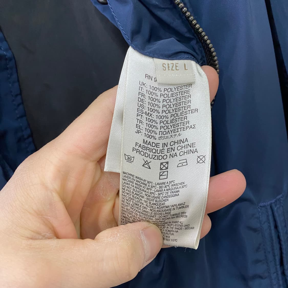 디젤 로고 디테일 자켓(L) 상품이미지4