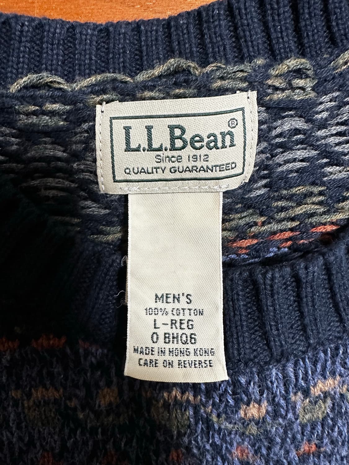L.L.Bean 엘엘빈 니트 스웨터 L 상품이미지3