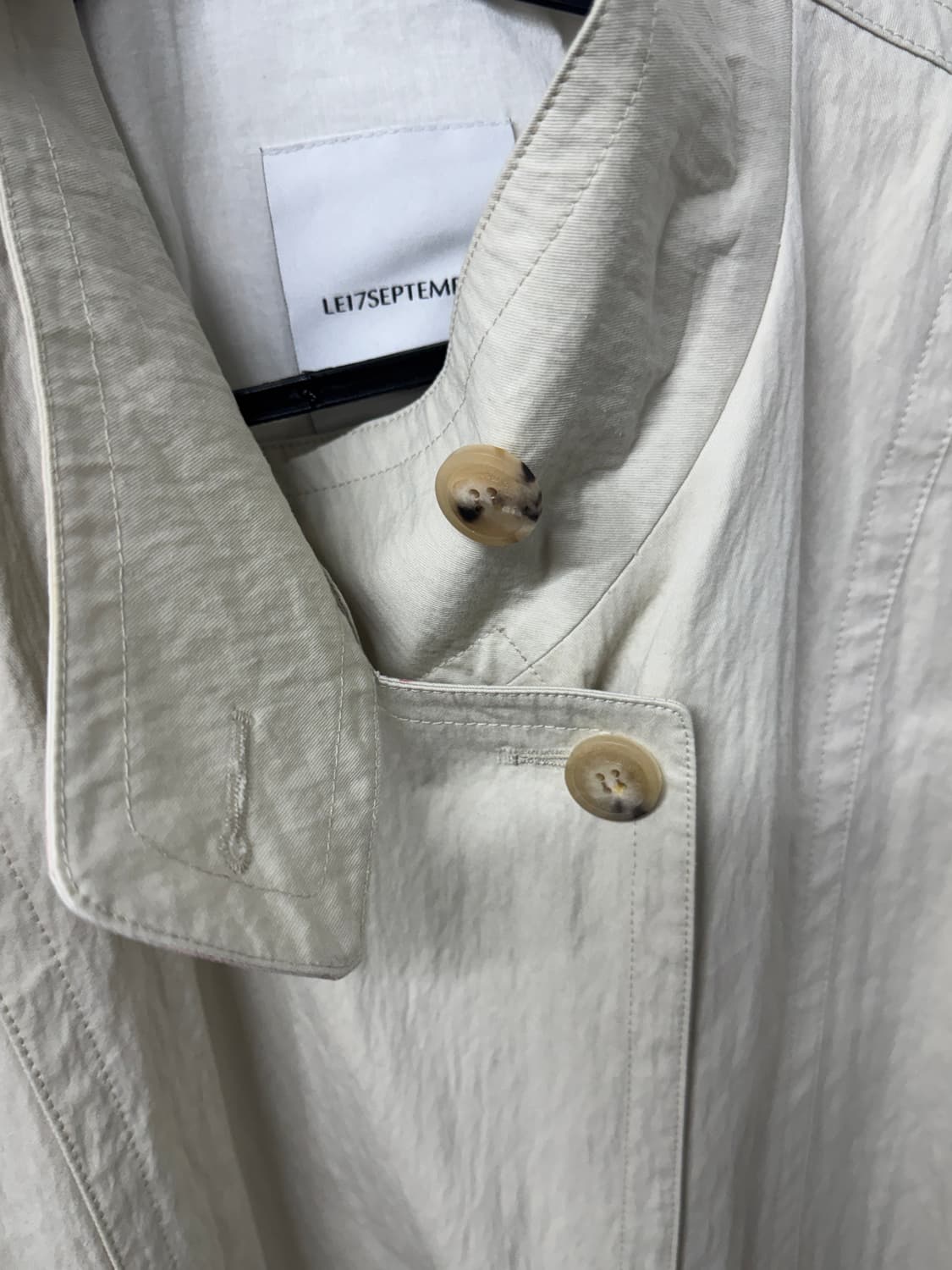 LE17SEPTEMBRE 르셉템버 트렌치코트(새제품) 상품이미지4