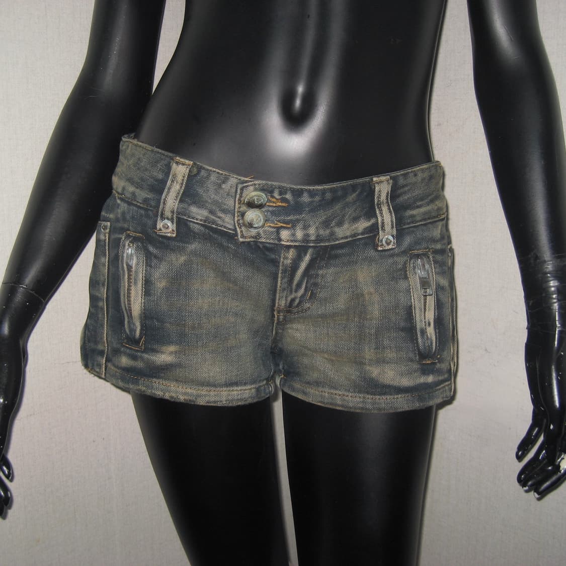 HEAVEN and Earth 데님 숏팬츠 헤븐앤어스 데님 숏팬츠 청바지 상품이미지2