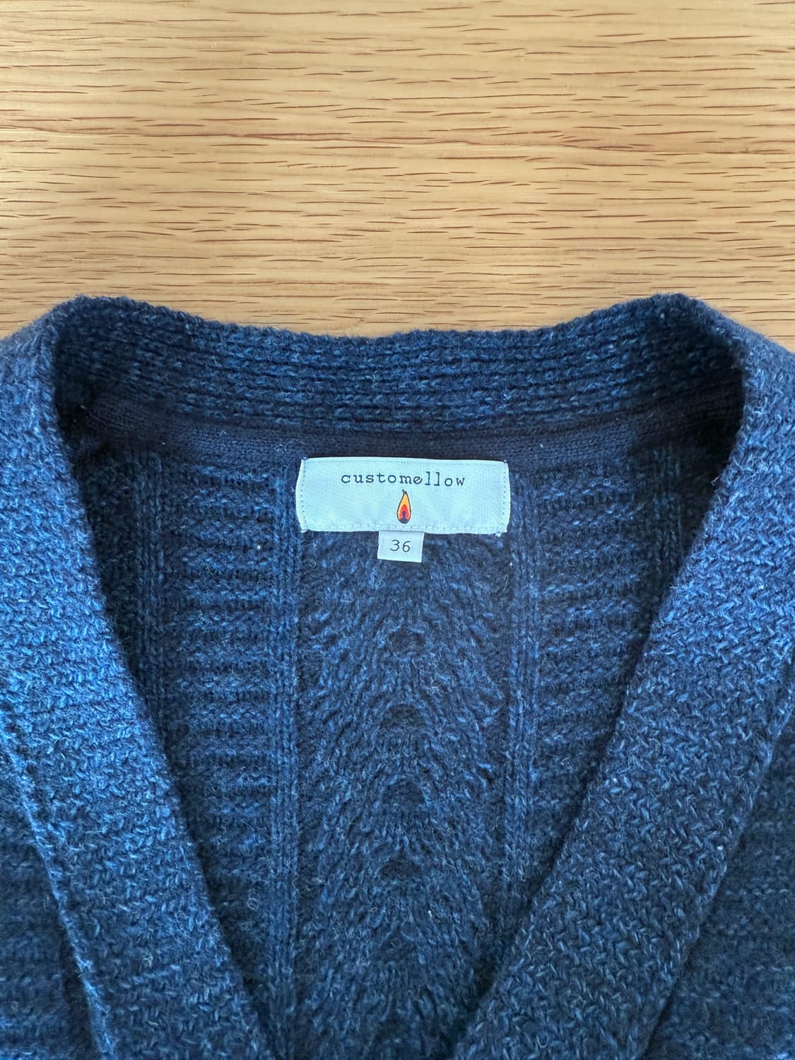 커스텀멜로우(customellow) 울 가디건 상품이미지5