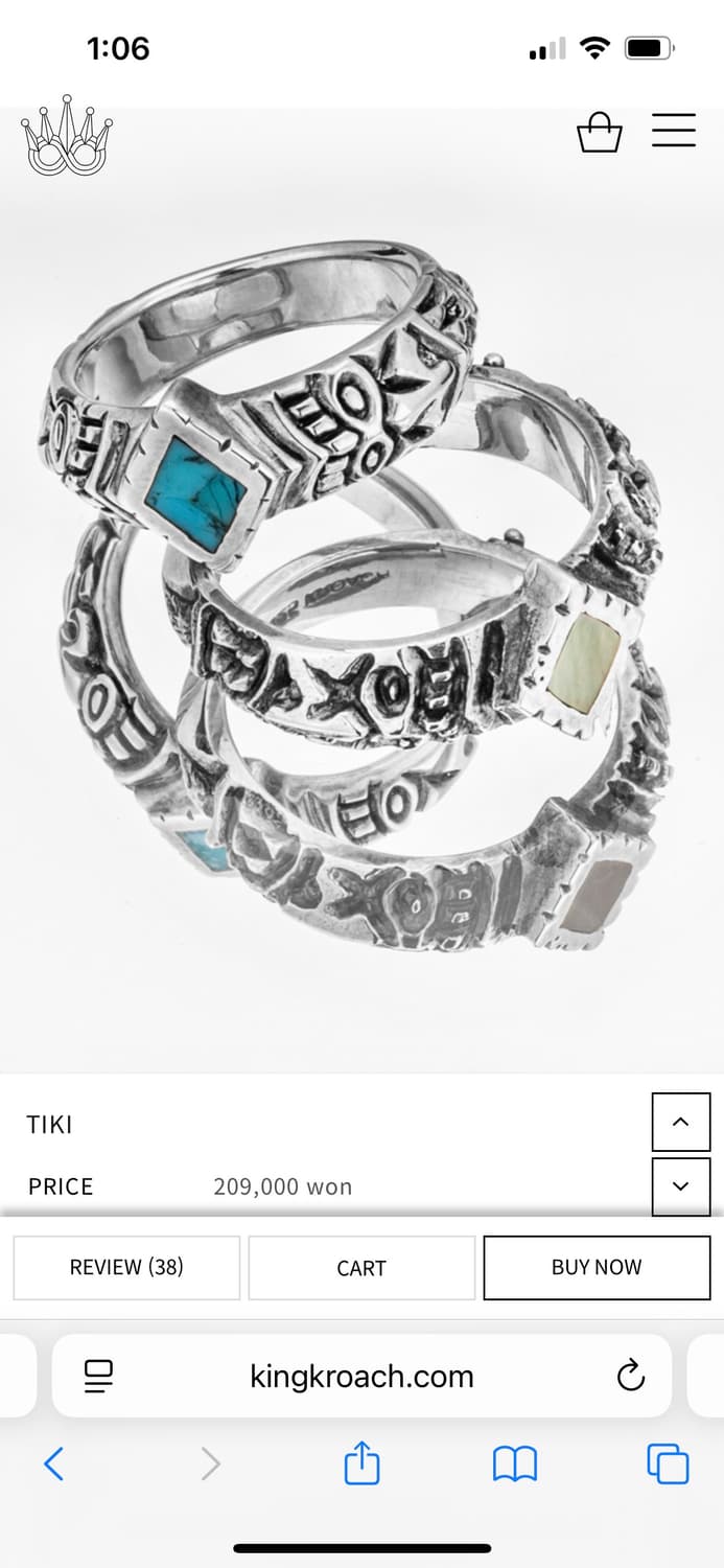 킹크로치 tiki ring 상품이미지5