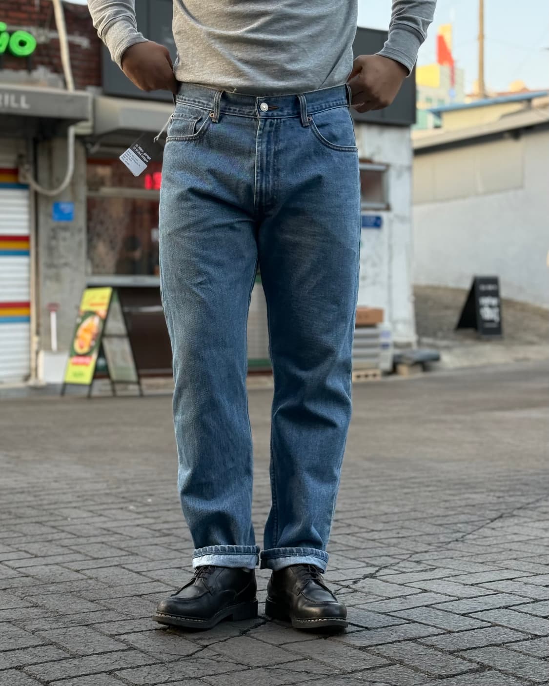 00‘s 리바이스 505 레귤러핏 데님 팬츠 34 상품이미지7