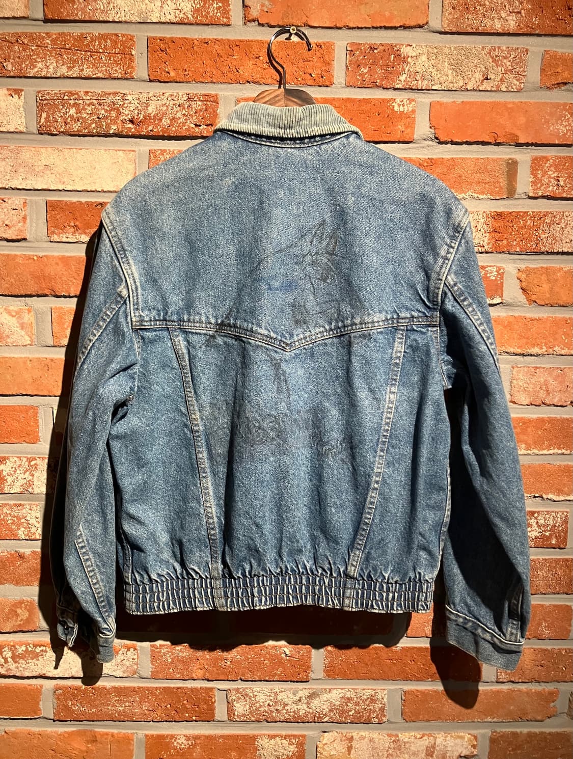 80s 90s USA 빈티지 리바이스 A2 봄버 데님 자켓 상품이미지5