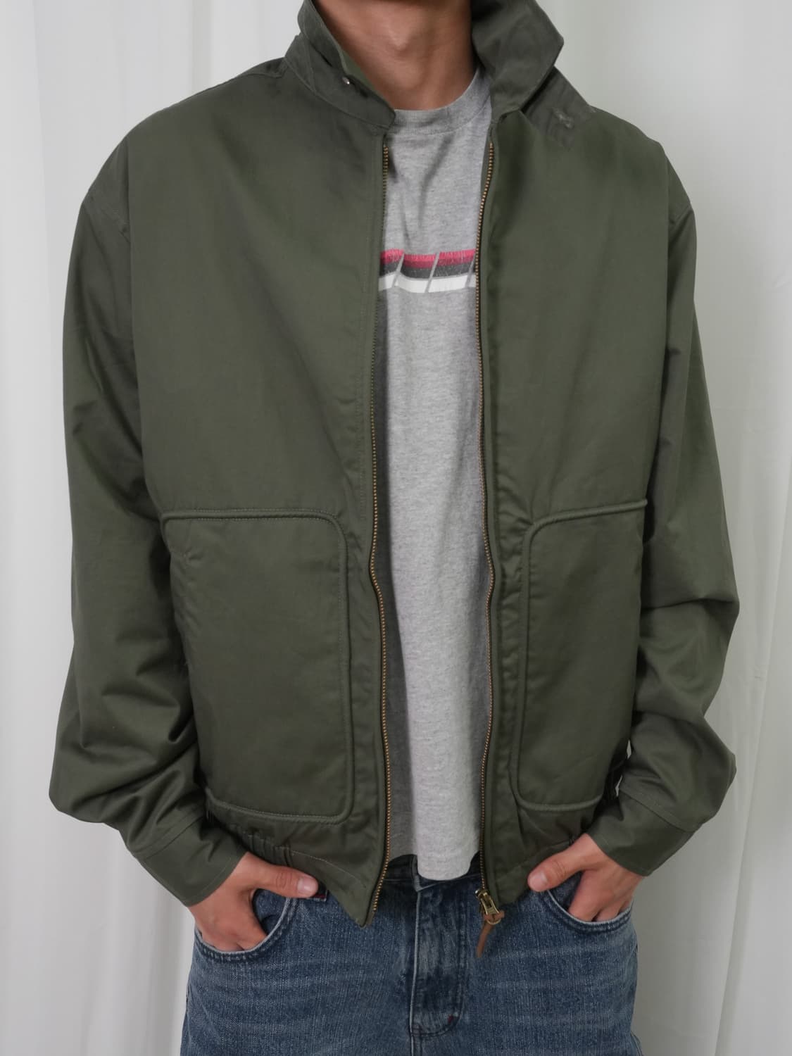아웃스탠딩 Chino Blouson Jacket (M) 상품이미지5