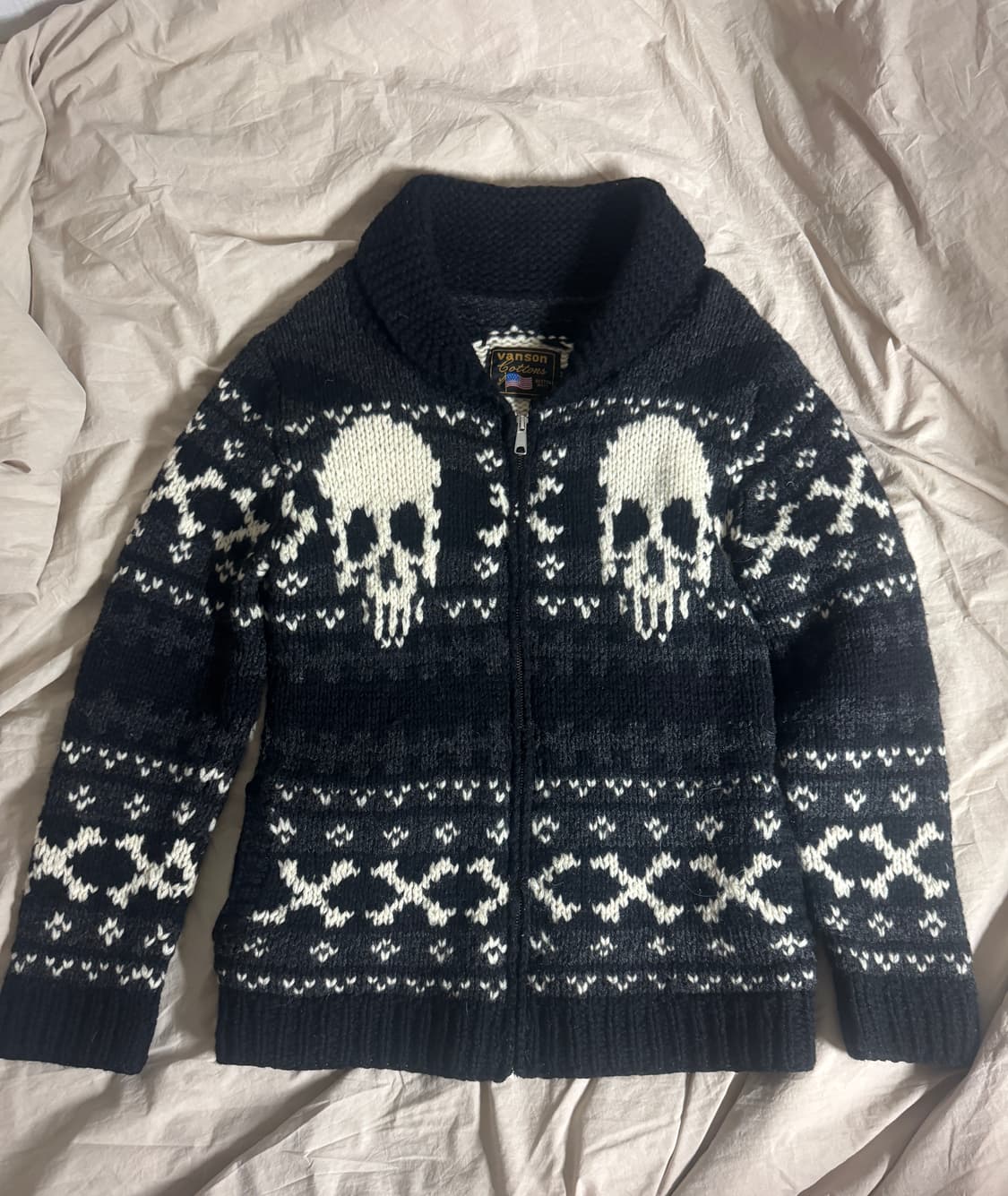 vanson 밴슨 스컬아트워크 코위찬 상품이미지4