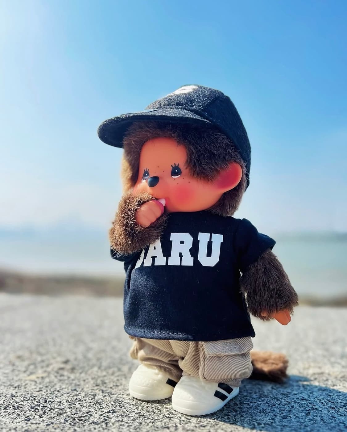 몬치치 산타스틱 사루 인형 상품이미지1