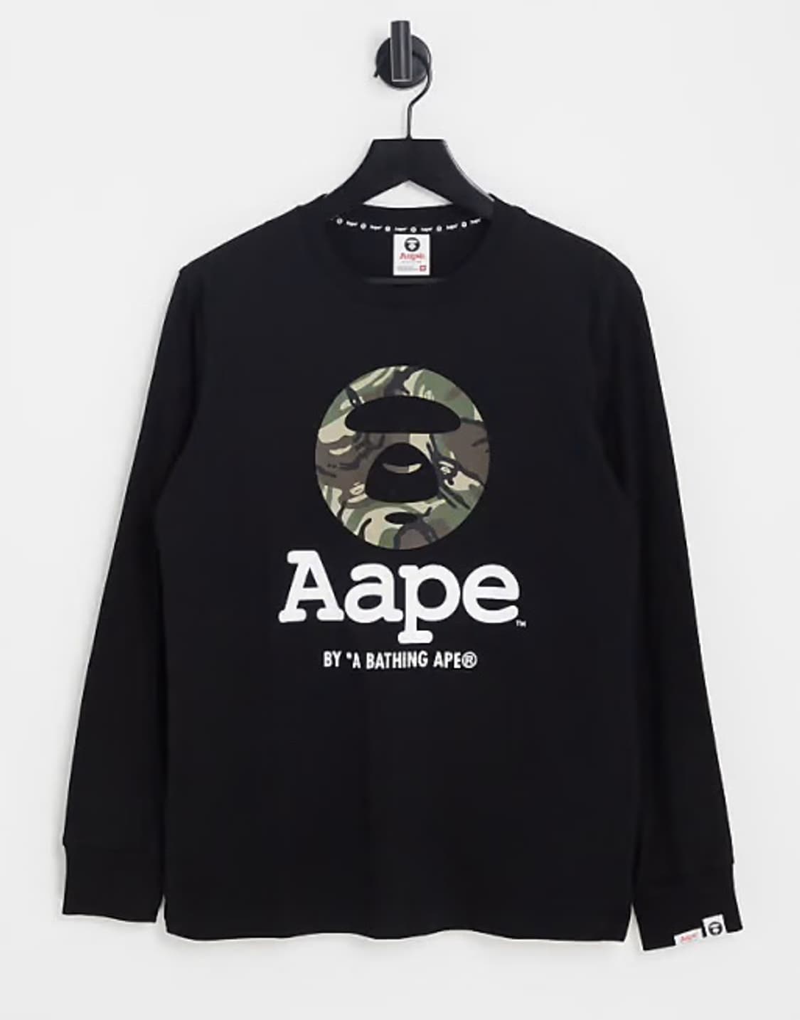 S/ 베이프 AAPE 사루카모 맨투맨 상품이미지2
