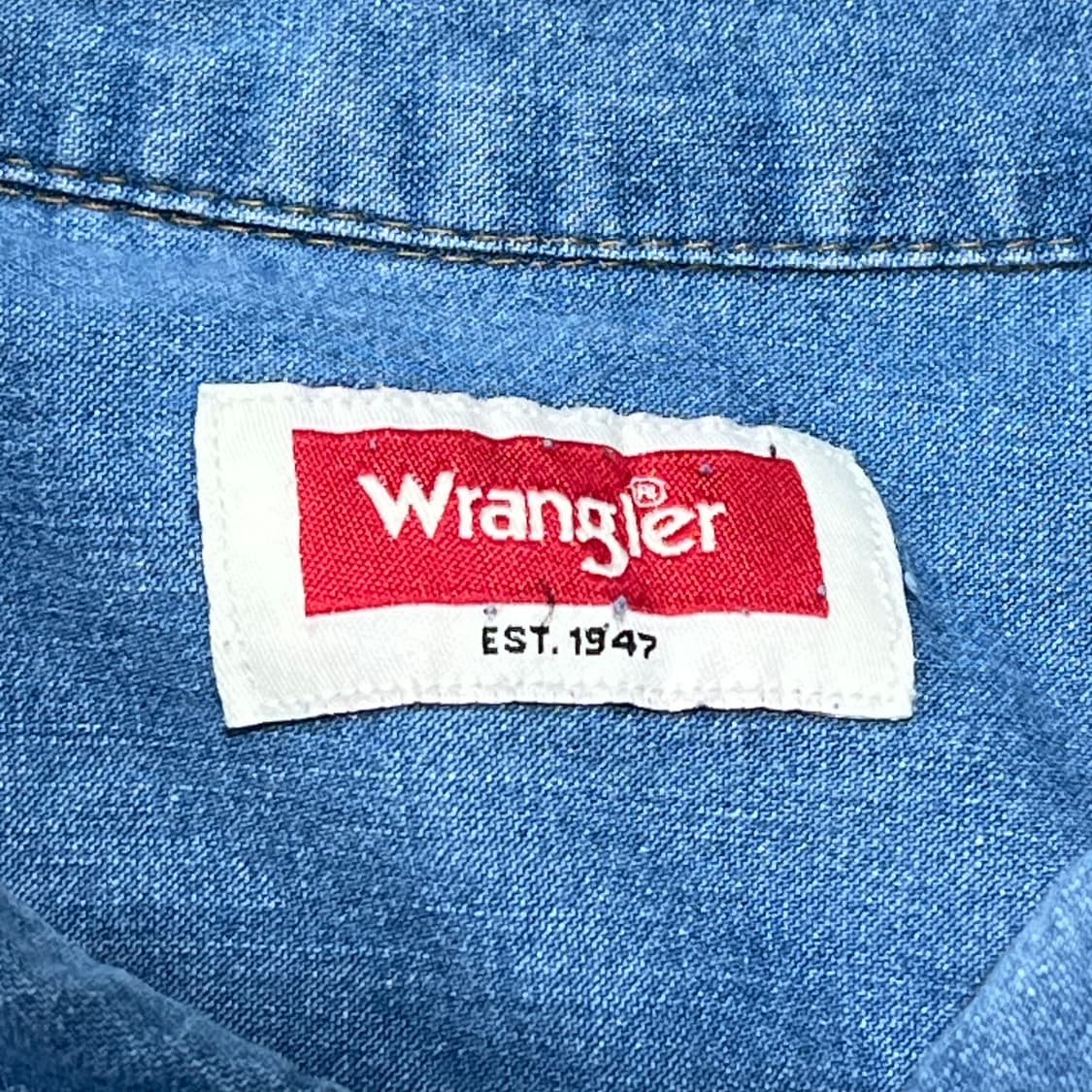 랭글러 워크 데님셔츠 s10507 상품이미지6