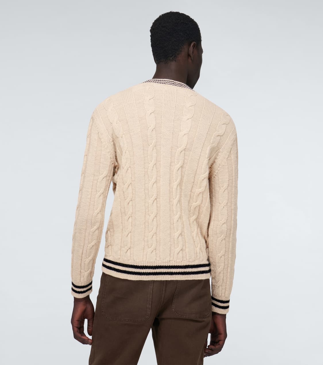 드리스반노튼 manus 브이넥 스웨터 상품이미지3