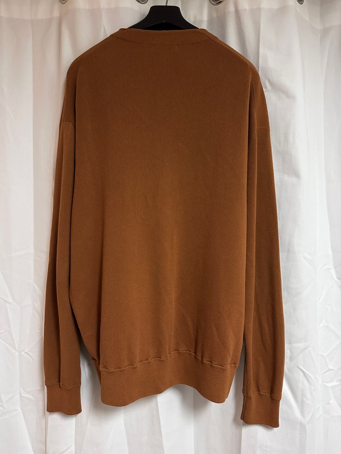 유니클로U 브라운 브이넥 가디건 XL사이즈 상품이미지3