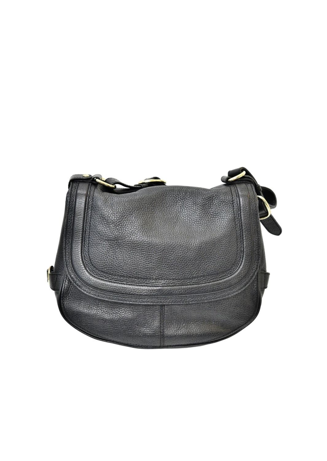 버버리 블랙 레더 숄더백 (정품) 상품이미지4