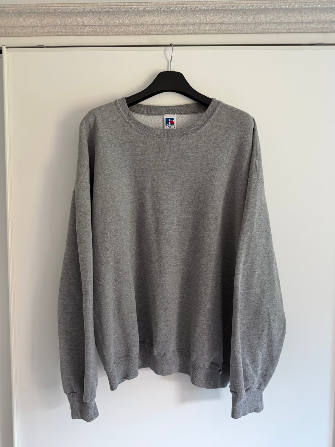 [XXL] 러셀 빈티지 스웻 맨투맨 그레이 상품이미지1